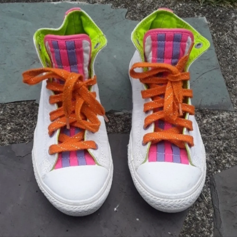 Converse Chuck Taylor's Multi Color High Top Sneakers Size 5